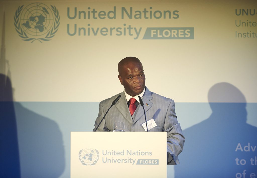 Prof. Luis Augusto Pelembe, Minister of Science and Technology, Mozambique