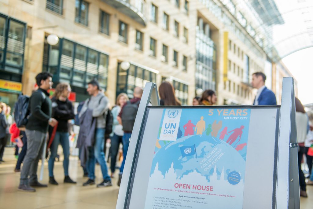 UN Day Dresden 2017 (UNU-FLORES Open House)